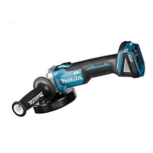 Mesin Gerinda Li-Ion 18v <span class=keywords><strong>125mm</strong></span> M14, alat listrik baterai DIY pelatuk kuat 800W, mesin Gerinda sudut poles dan pemotong - Product Image 2