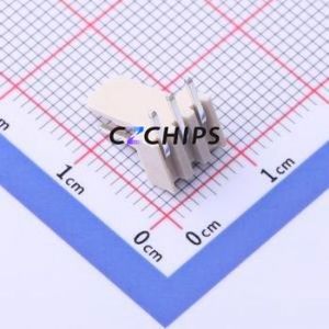 HC-2510-3AW Wire-to-Board Pin Header Bent Lead Through Hole,P=2.54mm Connector 1x3P 2.54mm Right Angle Insert 3P - Product Image 2