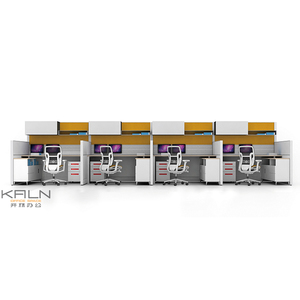 Precio de fábrica, muebles de oficina modulares, <span class=keywords><strong>tabiques</strong></span>, cubículos de oficina modernos, cubículos, estaciones de trabajo, escr - Product Image 5
