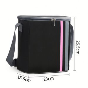 Insulated Travel Bag with Zipper Insulated Lunch Bag Cooler Bag for Food - Product Image 3