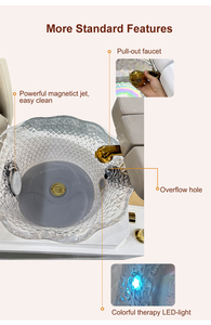 Salon-Möbel Anpassbare Farbe Komfortabler Fuß<span class=keywords><strong>massage</strong></span>-Luxus Moderner Elektrischer Pediküre-Stuhl - Product Image 6