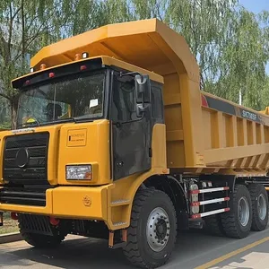 SKT90SF 60 Ton geniş vücut kamyon 6X4 kömür madeni damperli kamyonlar madencilik DAMPERLİ KAMYON