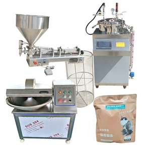 Ligne de production de nourriture humide pour animaux de compagnie à haute efficacité, pour friandises en sachet, aliments en pochette pour chiens et pâtes pour chats - Product Image 4