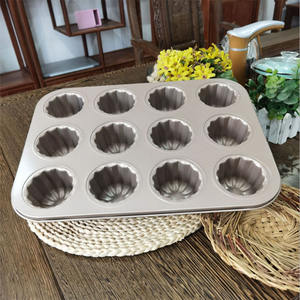 Cross Border Créole 12 avec un verre de cloches d'ange Moule à gâteau antiadhésif Moule à gâteau à dessert français - Product Image 2