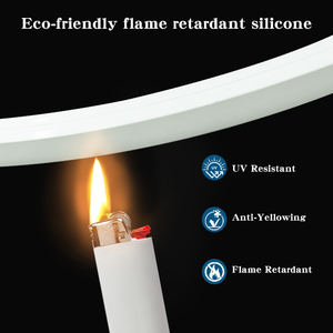 Tira de LED de Silicona Flexible de Neón de 10x10 mm para Interiores/Exteriores, Sin Puntos de Luz, Control Inteligente por WiFi y Aplicación, para Fiestas, Parques, Centros Comerciales, Neón LED de 12v/24v - Product Image 5