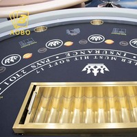 Standar tinggi kasino berbagai gaya bermain permainan Poker meja Poker Blackjack kustomisasi Gratis
