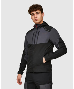 Sweat à capuche de fitness pour hommes avec logo personnalisé Sweats à capuche de gym à manches longues à séchage rapide fabriqués en usine par OEM - Product Image 1