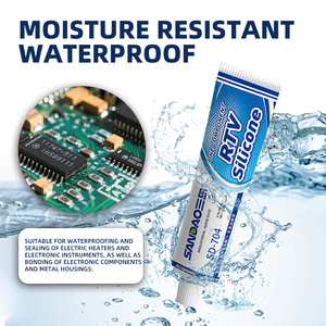 SD704 RTV <b>Silicone</b> Sealant Electronic Adhesive <b>Silicone</b> Glue for PCB Circuit Board LED Electronics <b>Waterproof</b> Insulation - Product Image 4