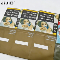 Sac à cigarettes anti-odeur JIJID en gros, pochette à tabac à rouler à la main, emballage de tabac avec fermeture éclair
