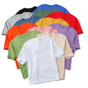 T-shirts pour hommes en coton 100% de haute qualité CY240, 240 grammes, poids lourd, surdimensionné, t-shirt personnalisé - Product Image 2