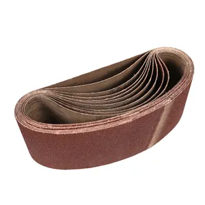 GRD brown aluminium oxide abrasive sanding paper belt gxk51