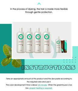 <strong>Hair</strong> Color Cream <strong>Developer</strong> 10 Vol 3% Permanent 1000ml Less Irritant for Professional Salon Use Private Label - Product Image 5