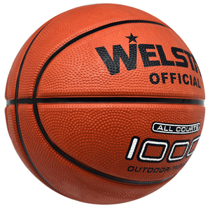 Balón <span class=keywords><strong>de</strong></span> baloncesto Welstar <span class=keywords><strong>de</strong></span> color naranja barato con logotipo impreso personalizado - Product Image 3