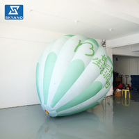 Ballon publicitaire gonflable géant personnalisé pour événements promotionnels commerciaux en plein air, foires, décoration paysagère