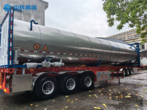 Фулькрио криогенные Грузовые прицепы для автозаправочной станции для транспортировки СПГ - Product Image 2