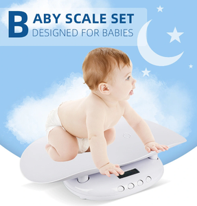 Báscula Electrónica para Bebés Recién Nacidos, Más Vendida, Capacidad de 60 kg, Precisión de 10 g, Función de Tara Manual de 5 g, Pantalla LCD, Material ABS - Product Image 1