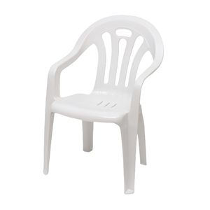 Silla de <span class=keywords><strong>Plástico</strong></span> Moderna, Económica, Blanca, sin Brazos, Apilable, para Exteriores - Product Image 6