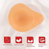 Prothèses mammaires en silicone pour femmes mastectomisées, pour l'équilibre corporel, forme spirale