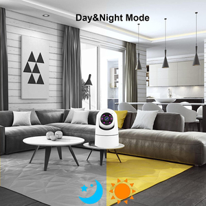 Caméra IP Wi-Fi IA pour <span class=keywords><strong>Yoosee</strong></span> <span class=keywords><strong>Tuya</strong></span> 1080P 2MP CMOS avec Audio Bidirectionnel, Vision Nocturne, Visualisation à Distance et Mouvement PT en ABS - Prix Inde - Product Image 2
