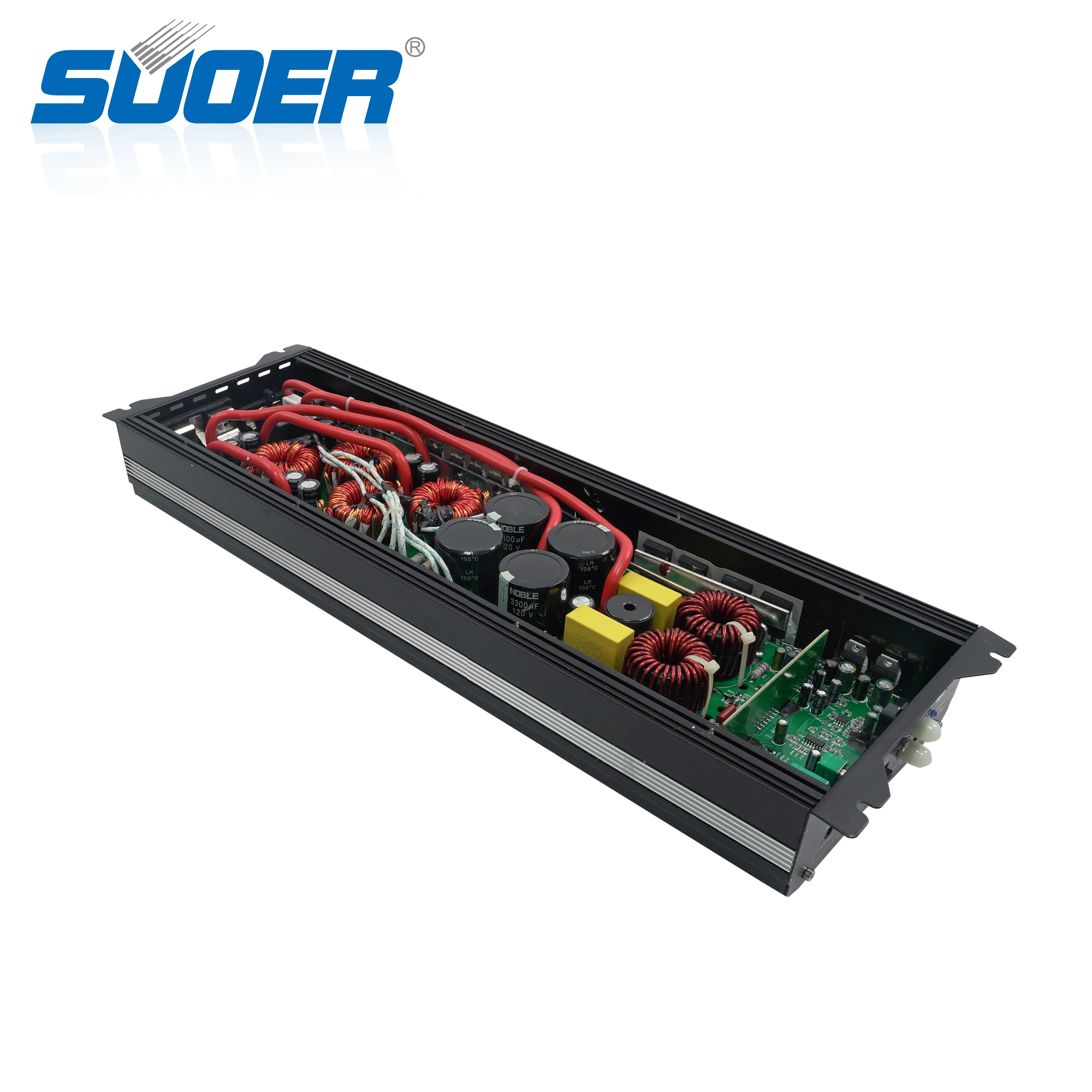 Suoer CL-5K haute puissance gamme complète 1*5000 watts amplificateur de puissance rms mono canal classe d amplificateur de voiture