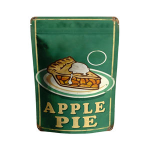 Bolsas Mylar Personalizadas de Calidad Exótica con Cierre Hermético a Prueba de Olores, Paquetes <span class=keywords><strong>Cali</strong></span> para 3.5g 7g 14g 28g, Empaque de Hierbas Tipo Cookie, Plástico PP - Product Image 3