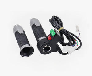 60v电动自行车改装零件，用于Harle Citycoco电动踏板车通用速度齿轮油门手柄开关，带喇叭 - Product Image 2