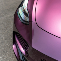 WRAPMASTER Vinilo Adhesivo para Automóviles, Color Morado Siberiano, 1.52*17m, Vinilo para Envolver Autos, Stickers para Autos, Película Protectora para Autos