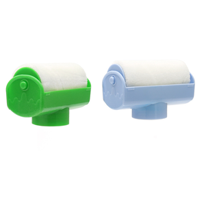 <span class=keywords><strong>Rodillo</strong></span> de pintura portátil con vaso integrado, mini <span class=keywords><strong>rodillo</strong></span> de pintura con botella incorporada, dispensador de pintura de plástico recargable, herramienta de pintura para el hogar - Product Image 3