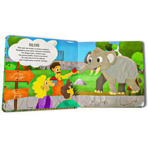 Muestra Gratuita de Libro Infantil de Tapa Dura con Texturas para Tocar y Sentir, Libro de Cartón para Niños - Product Image 2
