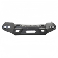 Nouveau pare-chocs avant en acier robuste avec crochet de remorquage et barre de protection LED pour Hilux Revo Vigo, pick-up tout-terrain