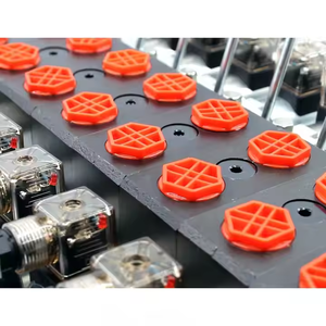 โรงงานผลิตวาล์วไฮดรอลิกโซลินอยด์แบบแยกส่วน DCV58 9 ช่อง  รับผลิตตามแบบ OEM - Product Image 1