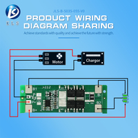 KLS OEM 3S 10A 12.6V BMS Module Li-ion Batterie au lithium 18650 Chargeur PCB Carte de protection de batterie Fabricant professionnel