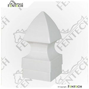 Fentech-VALLA de Pvc con tapa de poste, enrejados y puertas, tipo madera tratada a presión, vinilo no recubierto, sin plomo, Pvc/vinilo - Product Image 3