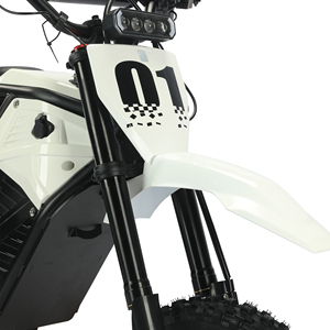 Moto électrique tout-terrain 3000W à forte puissance, 34 MPH, frein à disque hydraulique, pneus larges, livraison directe depuis les États-Unis - Product Image 6