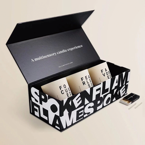 Recycled Custom Print Logo <strong>Double</strong> <strong>Wall</strong> Corrugated Paper Shipping Candle Gift <strong>Box</strong> for Candles - Product Image 5