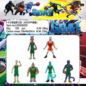 Nueva Caja Sorpresa con Figura <span class=keywords><strong>de</strong></span> Personaje <span class=keywords><strong>de</strong></span> la Película Miracle Dream Team <span class=keywords><strong>de</strong></span> 3-4 Pulgadas, Divertida Decoración Coleccionable - Product Image 2