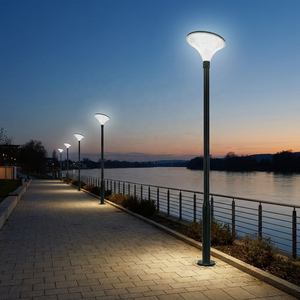 Farola Solar de Aluminio <span class=keywords><strong>2026</strong></span>, 3.5m, LED para Exteriores, Parque, Iluminación Automática Nocturna, Impermeable IP65, Certificación Energy Star - Product Image 3