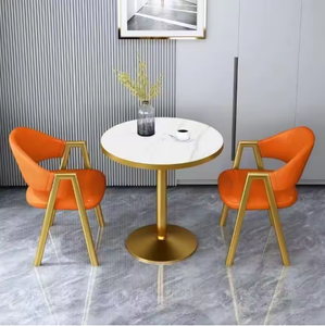 โต๊ะอาหารไม้ขนาดเล็กดีไซน์เรียบหรูทันสมัยพร้อมชุดเก้าอี้ โต๊ะประชุม ขายส่ง - Product Image 4