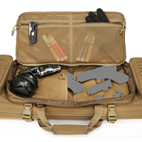 Sac de transport tactique grande capacité, style sac à dos long pour l'airsoft, la chasse, l'entraînement et la logistique tactique en extérieur