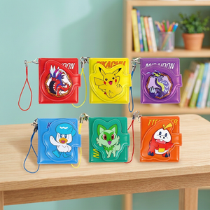 Mini Diario Pokemoned, Set de 24 Piezas, Personajes Lindos Kawaii, Material Escolar, Sin Adhesivo, Pikaed, Sellado de Fábrica Coreana - Product Image 3