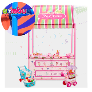 <span class=keywords><strong>Tienda</strong></span> de Helados de Juguete para Niños, <span class=keywords><strong>Tienda</strong></span> de Campaña de Juego de Imitación - Product Image 1