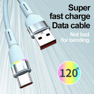 240W yüksek güç 4 in 1 USB C kablosu kademeli ışık hızlı şarj için mobil dizüstü Tablet 2M ODM özel Logo - Product Image 5