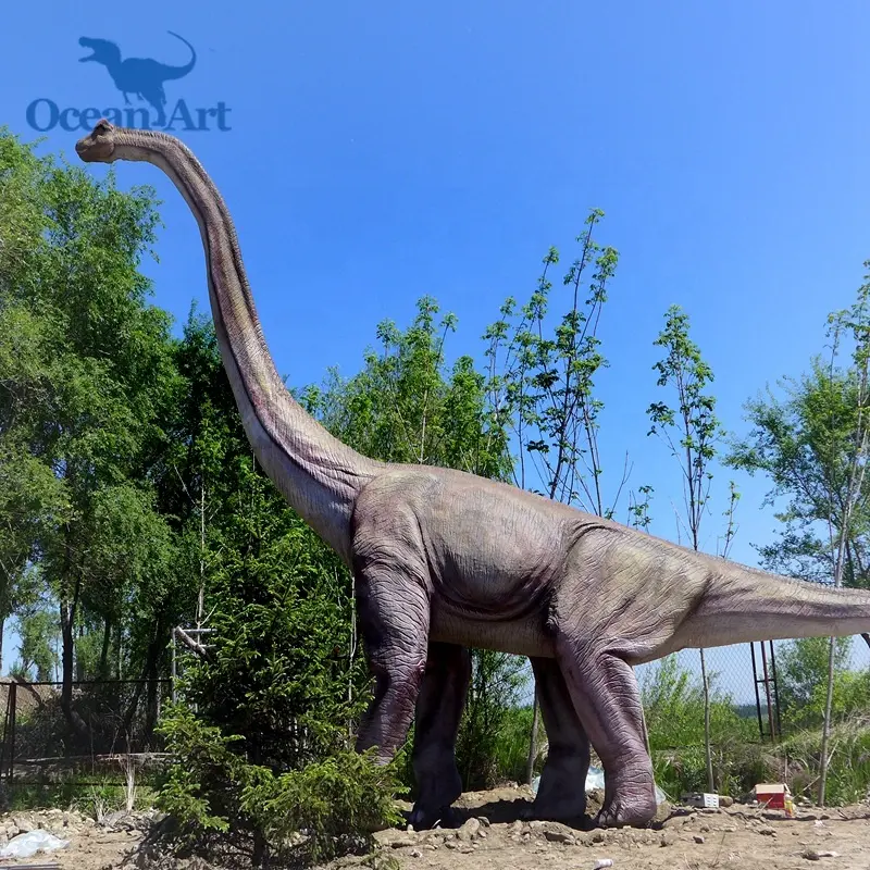 الحديقة الجوراسية واقعية بالحجم الطبيعي ديناصور متحرك