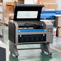 Machine de gravure laser 4060, découpeuse laser CO2 80W pour acrylique, bois, cuir