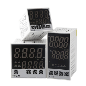 Controlador de temperatura TC5 PID tipo K 220VAC relé de termostato de automatización multifuncional inteligente/salida SSR - Product Image 3