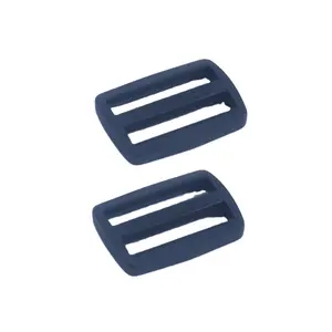 Hebilla de correa de equipaje de nailon Triglide KR50022 27 con clip ajustable de bolsa de plástico y hebilla tipo anillo - Product Image 1