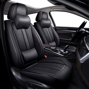 Fundas de Asiento de Coche de Cuero de Lujo Personalizadas al por Mayor EKR, Juego Universal para Toyota RAV4 Corolla BYD, <span class=keywords><strong>Interior</strong></span> de Coche Deportivo de Carreras - Product Image 3