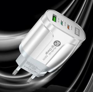 ลดราคา! ที่ชาร์จติดผนัง LED 58W ชาร์จเร็วคู่ 2PD+QC3.0 USB สำหรับโทรศัพท์มือถือ รองรับหลายรุ่น สะดวก ขายส่ง - Product Image 5