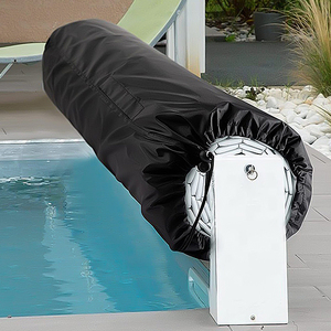 Cubierta protectora de carrete <span class=keywords><strong>Solar</strong></span> para <span class=keywords><strong>piscina</strong></span>, cubierta de <span class=keywords><strong>lona</strong></span> de 18 pulgadas para bomba de natación - Product Image 3