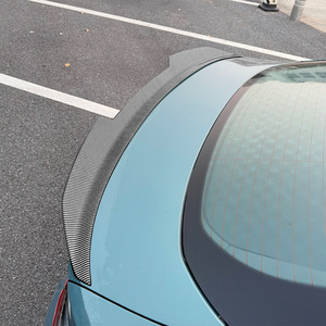 Bmw Rear Spoiler Ducktail Piano <b>Black</b> Carbon Fiber Texture For 4 Series G26 2020+ Trunk <b>Wing</b> - Product Image 3